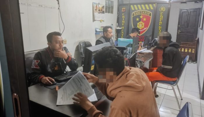 Polsek Garut Kota Amankan Dua dari Empat Pelaku Pengeroyokan di Kelurahan Sukamentri