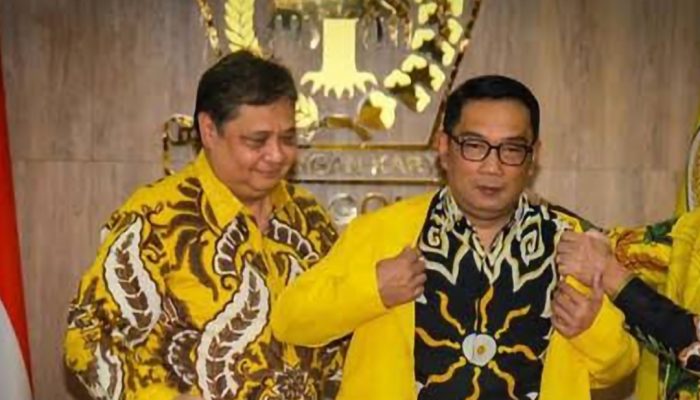 Partai Golkar Cenderung Ingin Mengusung Ridwan Kamil Sebagai Calon Gubernur Jawa Barat