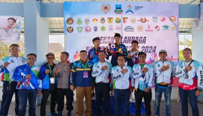 Dulang 23 Medali, Kecamatan Karangpawitan Puncaki Klasemen Sementara Porkab Garut 2024