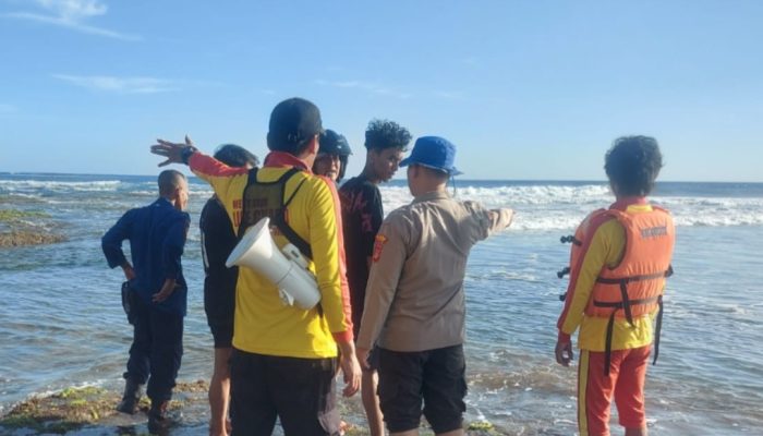 Dua Remaja Asal Bandung Hilang Terseret Ombak di Pantai Karangpapak, Tim SAR Lakukan Pencarian