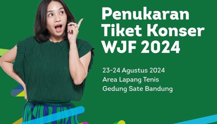Hadirkan Bintang-bintang Papan Atas, Ini Cara Penukaran Tiket Konser Musik West Java Festival 2024