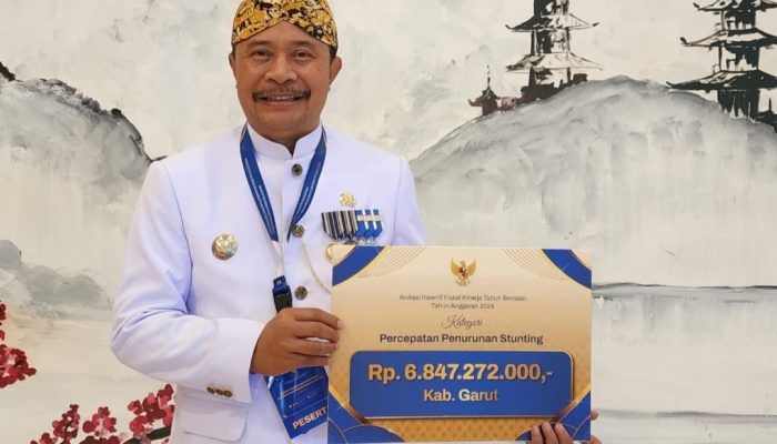 Penghargaan Kinerja Baik, Pemkab Garut Terima Insentif Fiskal Rp25,9 Miliar dari Kemenkeu