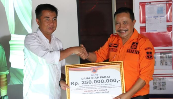1.244 Rumah, 25 Fasos, dan 18 Fasdik Terdampak Gempa di Garut, BNPB Beri Bantuan Dana Rp250 Juta