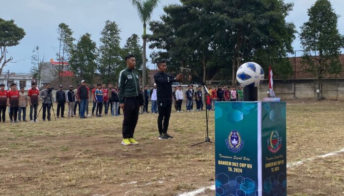 Korem 062/Tarumanagara Gelar Turnamen Sepakbola Danrem 062 Cup 2024, Diikuti 64 Tim