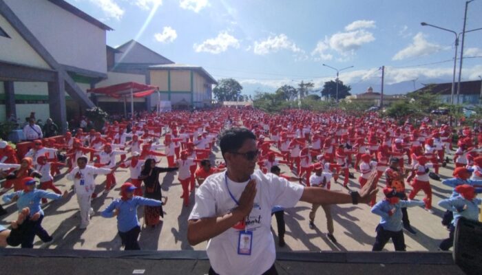 YJI Gelar Gebyar Senam Jantung Sehat dan Pemecahan Rekor MURI Penggunaan Aplikasi Detak-C di Garut