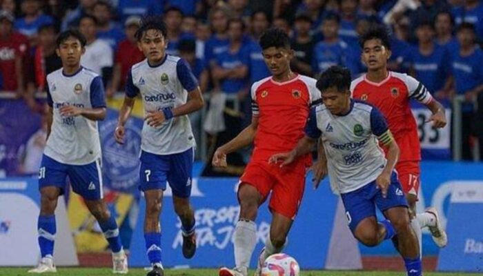 Tim Sepakbola Jabar Menang Dramatis atas Kalsel  untuk Melaju ke Final PON XXI