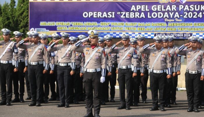Jelang dan Pasca Pelantikan Presiden-Wakil Presiden, Polres Garut Gelar Operasi Zebra Lodaya