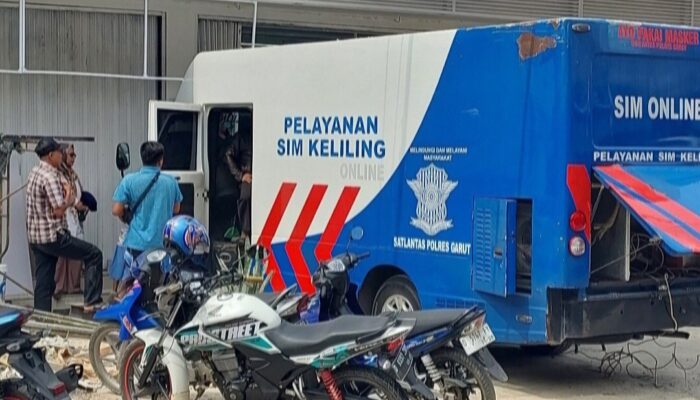 Tiga Hari Jelang Lebaran, SIM Keliling Polres Garut Hadir di Cisewu dan Talegong