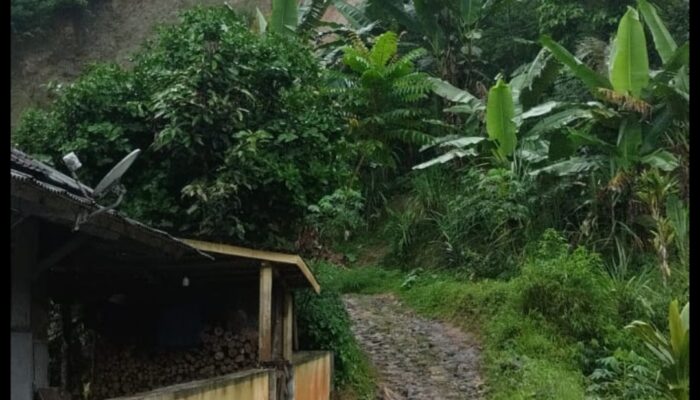 Sempat Tertutup Lumpur, Jalan Poros Desa di Cisewu Kini Bisa Dilalui Kendaraan