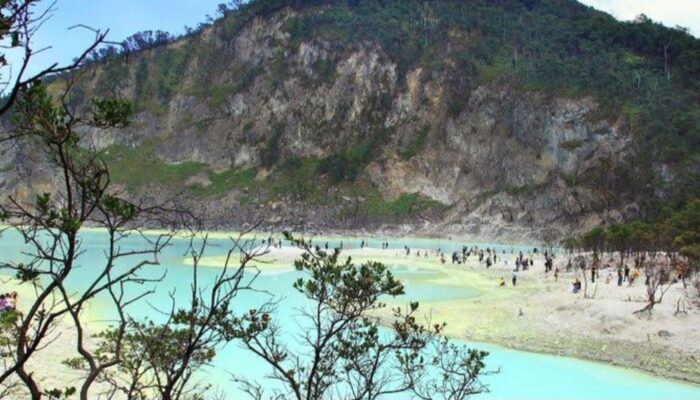 Sambut Liburan Nataru, Objek Wisata Kawah Putih dan Pemandian Air Panas Ciwalini Mulai Berbenah
