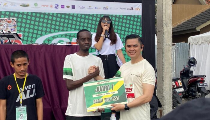1100 Runner Meriahkan Garut Run Fest, Peserta dari Kenya Jadi Pelari Tercepat Katagori 10K