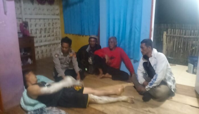 Seorang Warga di Cisompet Alami Luka Bakar Akibat Warungnya Dilalap Api