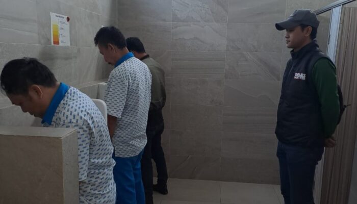 Jelang Libur Panjang, Polres Garut Gelar Tes Urine untuk Pengemudi Angkutan Umum