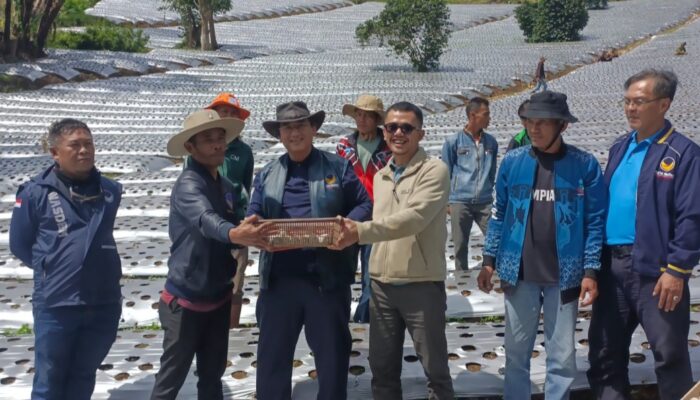 Partai Nasdem Garut Gandeng Pesantren Zawiyah Buat Program Ketahanan Pangan