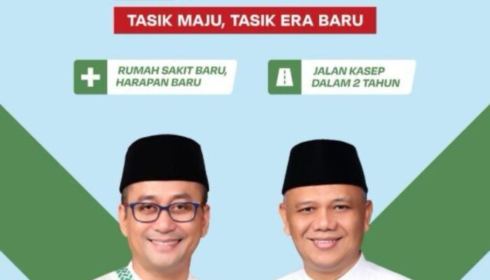 Hasil Hitung Cepat Pasangan Cecep-Asep Menangkan Pilkada Tasikmalaya 53,90 Persen