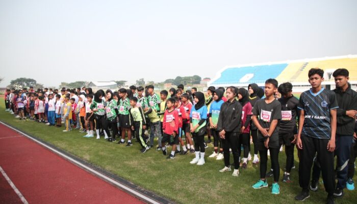 215 Pelajar se-Garut Ikuti Kejuaraan Velocity Athletics Championship di Stadion Dalem Bintang