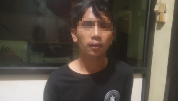Kepergok Hendak Mencuri, Pria Mabuk dan Bawa Senjata Tajam di Garut Ditangkap Polisi