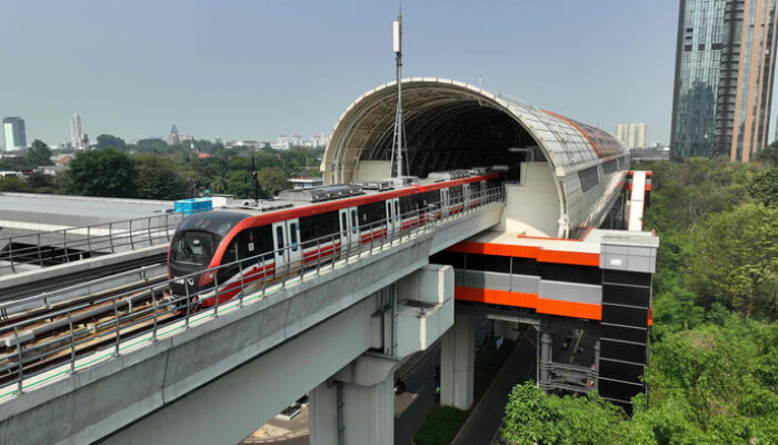 Lebih Ramah Lingkungan, Operasional LRT Jabodebek 100% Menggunakan Listrik