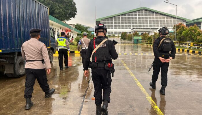 Antisipasi Aksi Premanisme di Kawasan Industri, Kapolres Garut dan Jajaran Razia Tiga Pabrik Besar