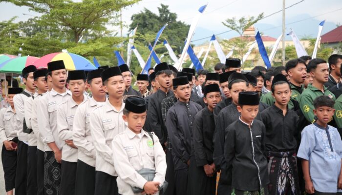 Pospekab 2025 Digelar di SOR Ciateul, 600 Santri Ikut Berkompetisi pada 5 Cabang Olahraga dan Seni