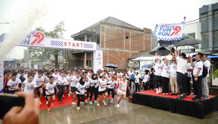 Polres Garut Gelar Fun Run Gunakan Lokasi Sepanjang Jalan Ibrahim Adjie, Ini Alasannya