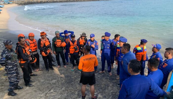 Pencarian Wisatawan yang Tenggelam di Pantai Puncakguha Masuki Hari Ketujuh, 200 Personel SAR Diterjunkan
