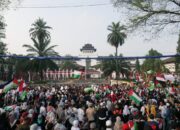 Bandung Bergejolak: Ribuan Massa Gelar Aksi Bela Palestina, Serukan Akhiri Genosida Israel