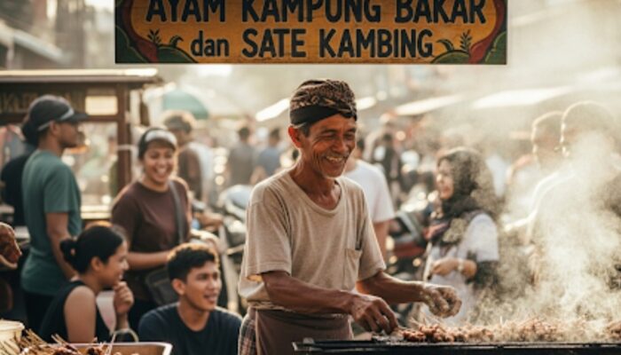 Arak-arakan HUT RI Bikin Dagangan Pedagang Cisewu Ludes dalam Hitungan Jam