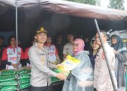 Polres Garut Gelar Gerakan Pangan Murah, 6 Ton Beras Ludes Diserbu Warga