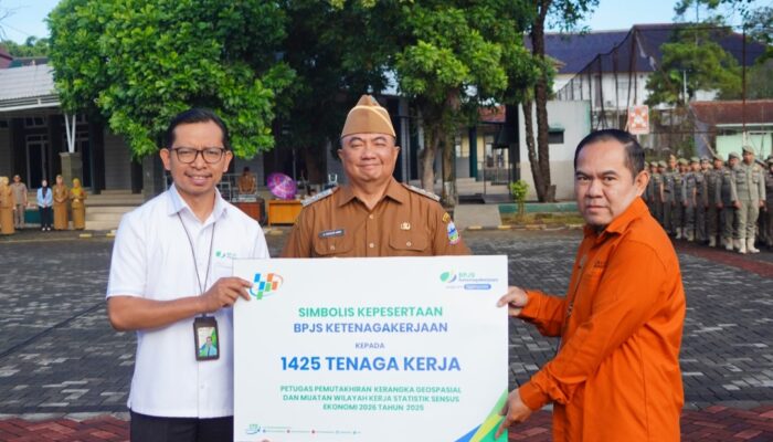 Garut Siap Sensus Ekonomi 2026, 1.425  Petugas Dapat Jaminan Ketenagakerjaan