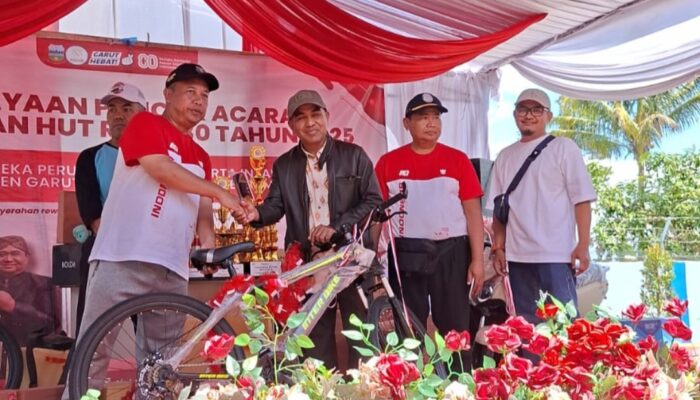 Semarak HUT ke-80 RI di PDAM Garut: Jalan Sehat, Refleksi Kemerdekaan, dan Hadiah Motor Listrik