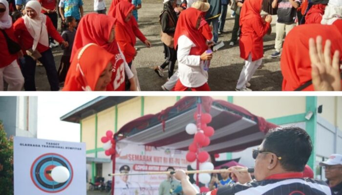 Garut Meriahkan HUT ke-80 RI dengan Jalan Santai dan Festival Olahraga Tradisional