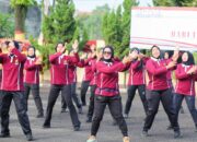 Polres Garut Rayakan HUT ke-77 Polwan dengan Tarian, Senam, dan Tawa Bersama