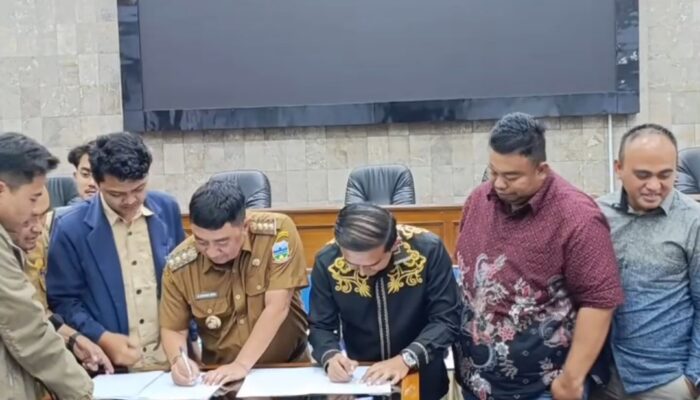 Mahasiswa Garut Desak Pengendalian Alih Fungsi Lahan, DPRD Janji Kawal Tuntutan