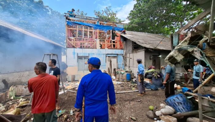 Satpolairud Polres Garut Bedah Rumah Nelayan di Cikelet, Wujud Kepedulian untuk Warga Pesisir