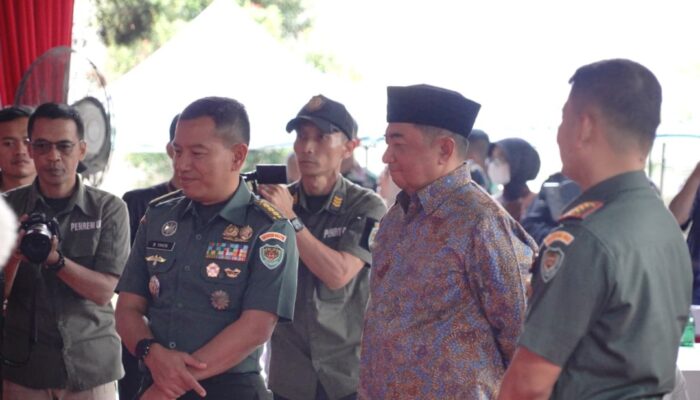 Bupati Garut Puji Danrem Lama sebagai “Ulama”, Sambut Hangat Danrem Baru