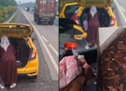 Sopir Truk Viral Usai Tolong Emak-Emak di Tol, Dapat Hadiah Tak Terduga