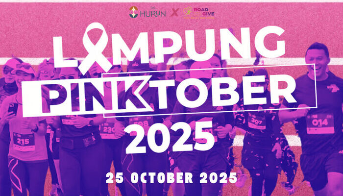 Pinktober Run 2025 – Event Galang Dana Kanker Payudara Termeriah di Lampung