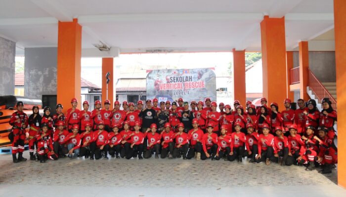 Latih 44 Relawan, Garut Gelar Sekolah Vertical Rescue Perdana Bareng VRI