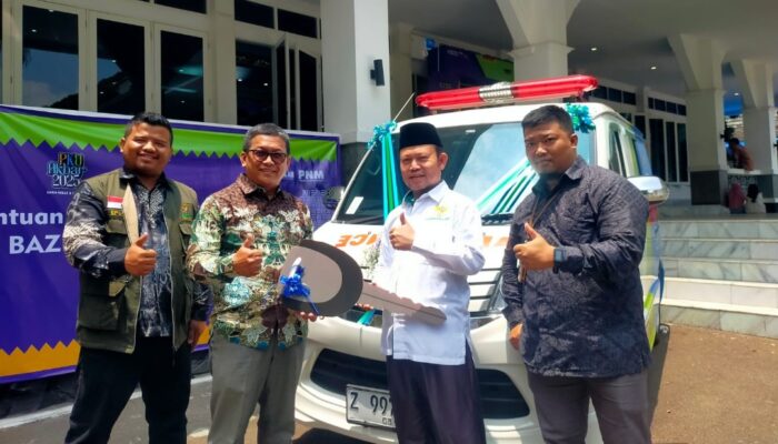 Baznas Garut Dapat Bantuan Ambulans dari PNM, Jawaban atas Tingginya Permintaan Warga