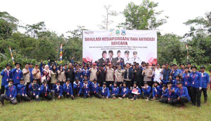 Garut Bentuk Kampung Siaga Bencana, Sekda Nurdin Yana: Jangan “Dukcing”, Harus Selalu Siaga!