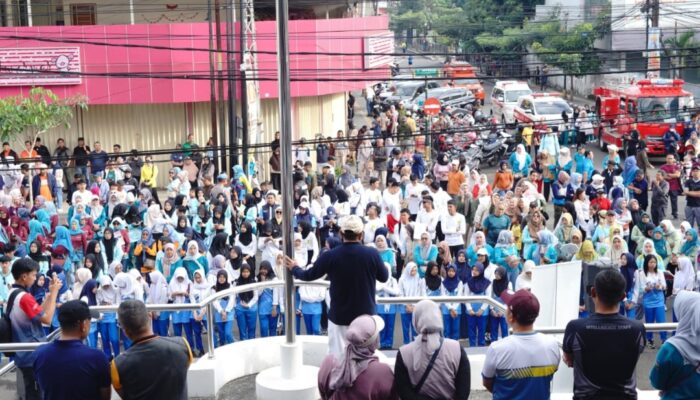 CFD Garut Bertema Eliminasi TBC, Bupati Syakur Ajak Warga Hidup Sehat dan Gunakan Layanan Publik Gratis