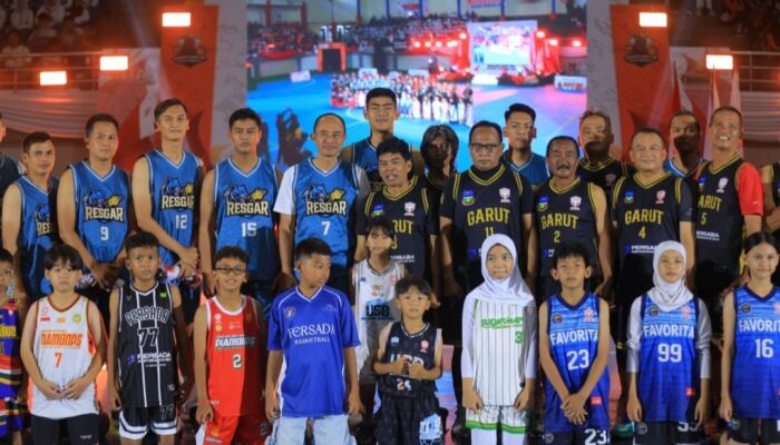 Kapolres Garut Cup 2025 Resmi Dibuka, 71 Tim Pelajar Adu Skill di GOR Cikuray