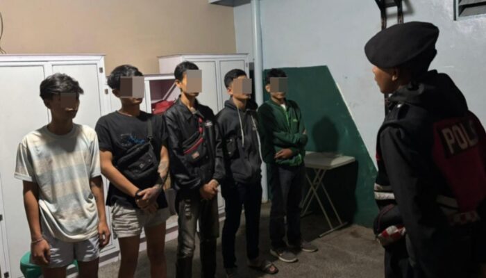Patroli Sat Samapta Polres Garut Sapu Bersih Juru Parkir Liar di Pusat Kota