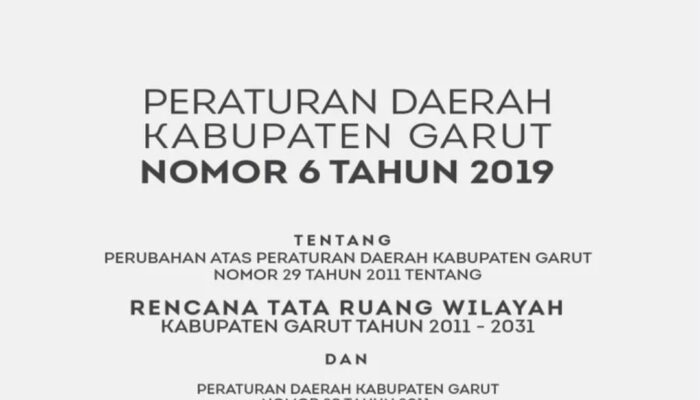 Revisi RTRW Garut Dikhawatirkan Jadi Karpet Merah Pelanggaran Tata Ruang, GIPS Angkat Suara