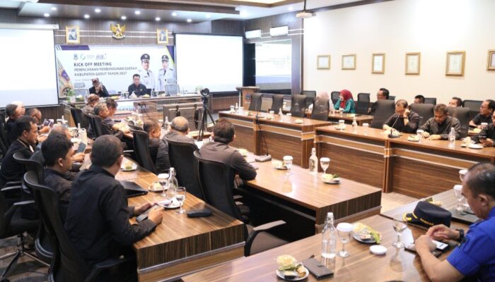 Kejar Investasi dan Tekan Pengangguran, Bupati Garut Buka Kick Off Perencanaan Pembangunan 2027