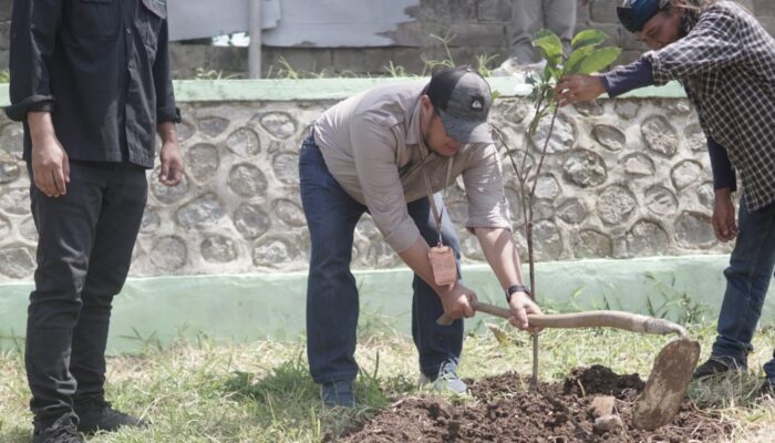 DLH Garut Tanam Pohon di Puncak Rabbany, Sinergi Lintas Sektor Dorong Rehabilitasi 80 Ribu Hektar Lahan Kritis