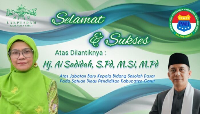 Hj. Ai Sadidah Resmi Jadi Kabid SD Disdik Garut, H. Obet: Momentum Perkuat Mutu Pendidikan Dasar