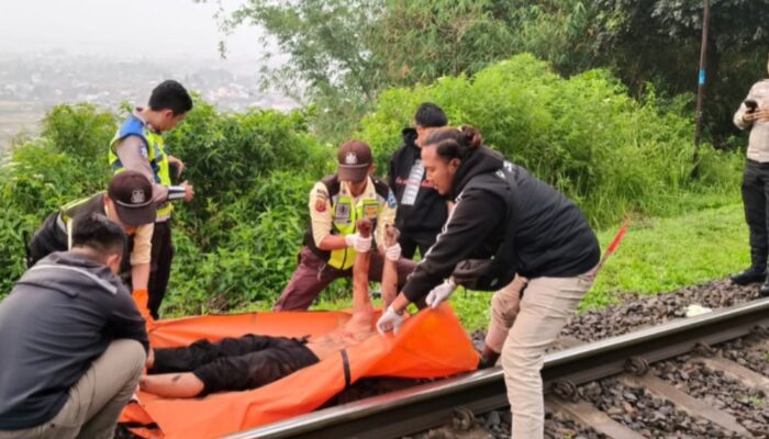 Tragis Dinihari di Kadungora Garut, Remaja 18 Tahun Tewas Tertemper KA Mutiara Selatan