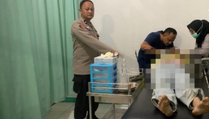 Mahasiswa Tertemper KA Commuter Line Garut–Purwakarta di Cibatu, Alami Luka Serius